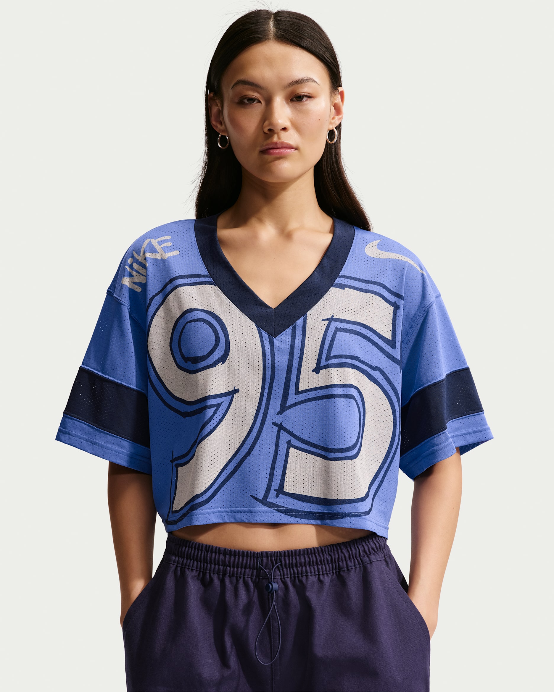 Nike Sportswear Women's Oversized Cropped Jersey. Nike.com